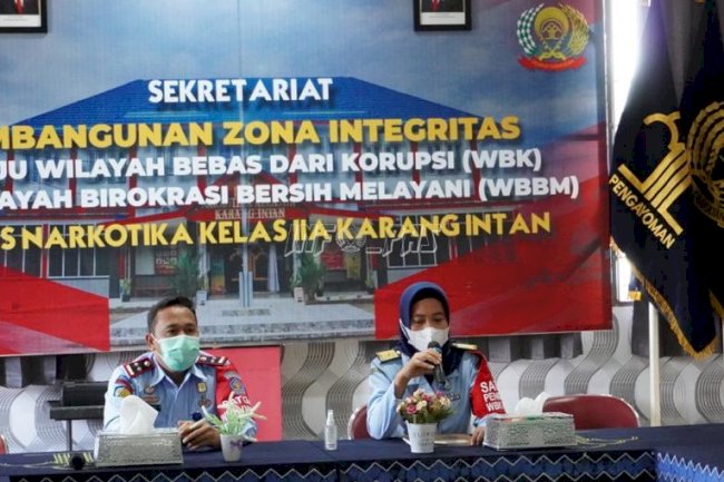 Demi Raih WBK, LPN Karang Intan Dapat Penguatan Zona Integritas