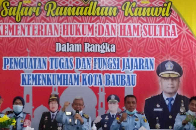 Bangun ZI, Kadivpas Sultra Ajak Jajaran Pemasyarakatan Satukan Pikiran