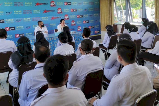 Bapas Balikpapan Dapat Penguatan Tusi & Monev WBK