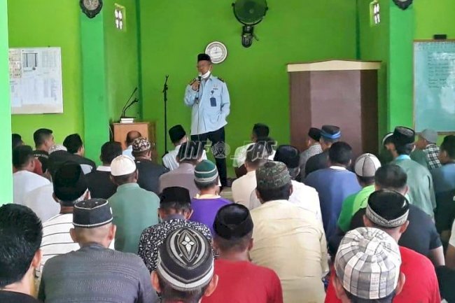 WBP Rutan Raha Dapat Suntikan Motivasi dari Kadivpas Sultra