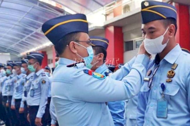 Kenaikan Pangkat Puluhan Petugas Pemasyarakatan Diharapkan Jadi Motivasi
