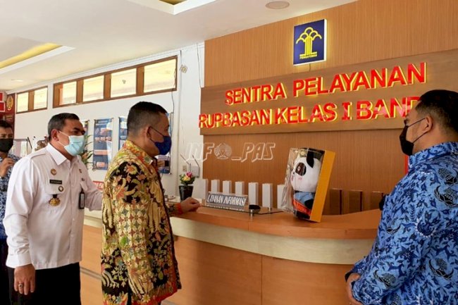 Irwil II Puji Pemeliharaan & Penataan Basan Baran di Rupbasan Bandung