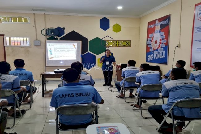 20 WBP Lapas Binjai Dibekali Pelatihan Pengelasan