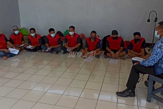 Ini Wejangan bagi Tahanan Baru Rutan Kuala Kapuas