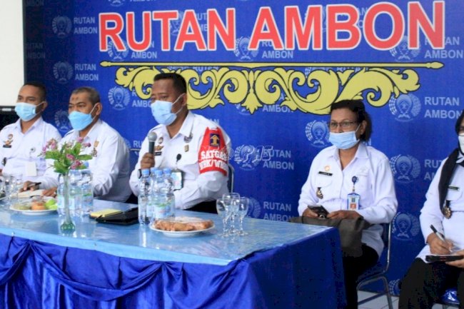 Berikan Penguatan, Plt. Kadivpas Maluku Sambangi Rutan & Rupbasan Ambon