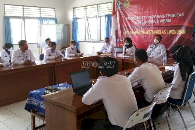 Bapas Wonosari Kedatangan Tim Monev Survei IPK/IKM & Kadivpas DIY