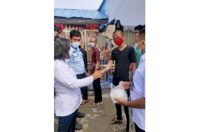 Zero Kasus COVID-19, Lapas Lubuk Pakam Terus Perketat Prokes