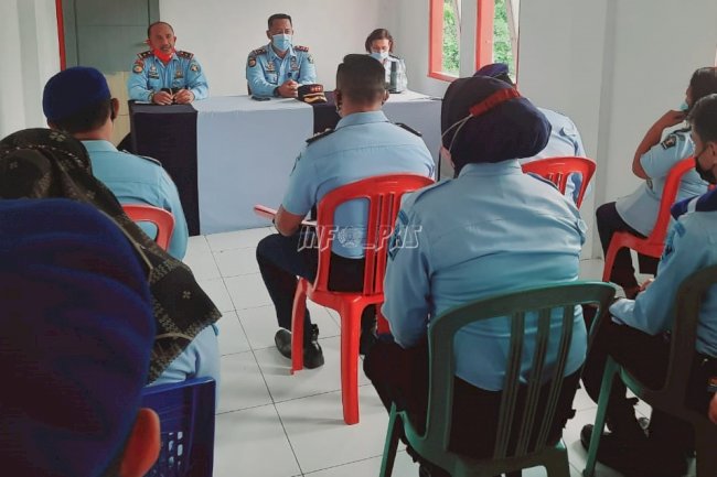 Sambangi Lapas Wahai, Ini Pesan Plt. Kadivpas Maluku
