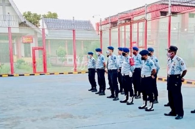 Jajaran Pengamanan LPN Pamekasan Berbenah Wujudkan Reformasi Birokrasi