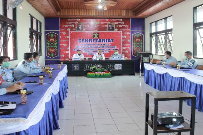 Lapas Sampit Dapat Pendampingan Manajemen Risiko dari Tim Irwil II