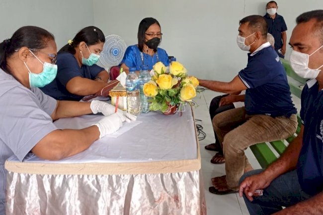 WBP Lapas Saumlaki Dibekali Informasi Pencegahan Penyakit Kusta