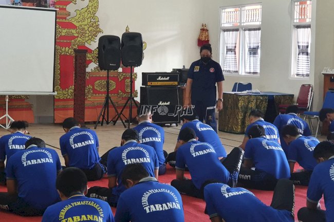 WBP Lapas Tabanan Peserta Rehabilitasi Nikmati Recreational Hour