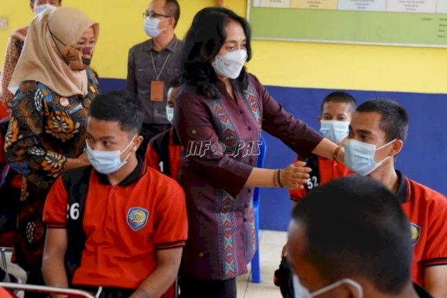 Kunjungi LPKA Tangerang, Ini Pesan Menteri PPPA untuk Anak