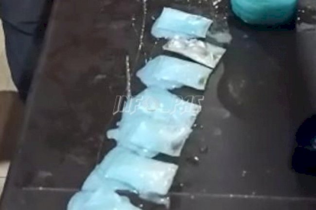 Petugas Gagalkan Penyelundupan 7 Paket Sabu ke Lapas Narkotika Muara Sabak