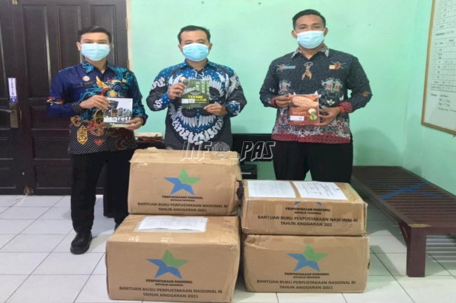 Lapas Sampit Dapat 1.000 Buku Bacaan dari Perpusnas