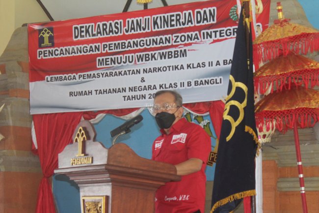 LPN Bangli Dapat Penguatan ZI dari Staf Khusus Menkumham