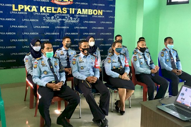 LPKA Ambon Siap Ikuti Desk Evaluasi 