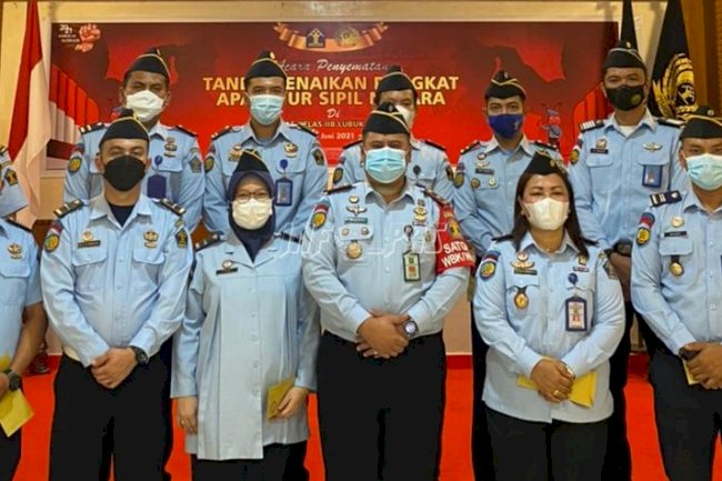 Petugas Lapas Lubuk Pakam Naik Pangkat & Dapat Penghargaan