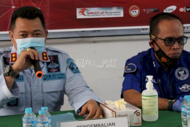 Jalani Tes Urine, Petugas & WBP Lapas Muara Enim Negatif Narkoba