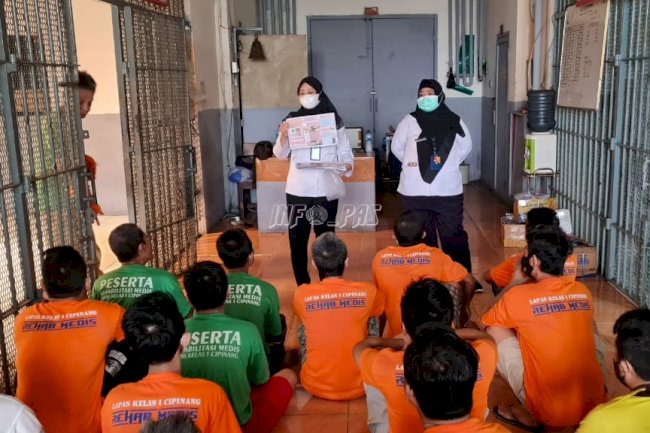 Peserta Rehabilitasi di Lapas Cipinang Dapat Penyuluhan Napza