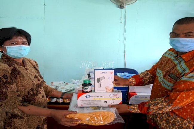 Lapas Sampit Terima APD dari Kanwil Kemenkumham Kalteng 