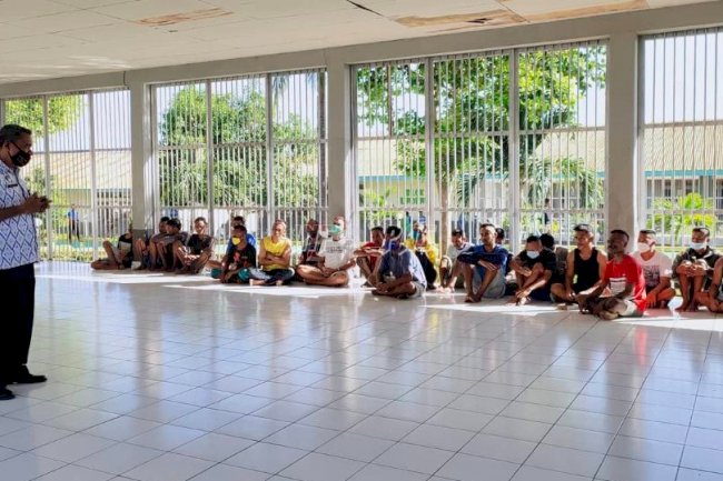 Petugas Lapas Kupang Sosialisasikan Hak dan Kewajiban WBP