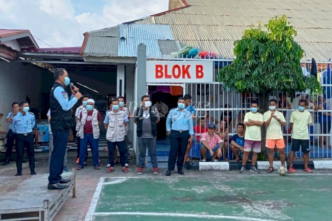 Giatkan Aktivitas Positif, Kalapas Padang Buka Turnamen Futsal dan Voli Antar WBP