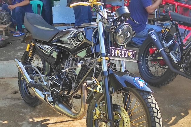 Ragam Hasil Kreativitas WBP Rutan Bengkulu, dari Lukisan hingga Motor Kustom