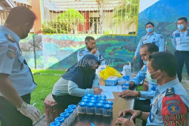 Lapas Sampit Disambangi Kadivpas Kalimantan Tengah Laksanakan Bintorwasdal