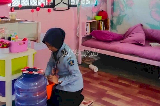 Satops Patnal LPP Kendari Geledah Blok Hunian, Sejumlah Barang Diamankan