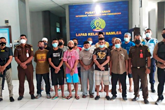13 Tahanan Baru Masuk Lapas Namlea