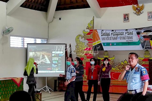 Asyiknya Lapas Tabanan Internalisasikan Nilai-Nilai Zona Integritas