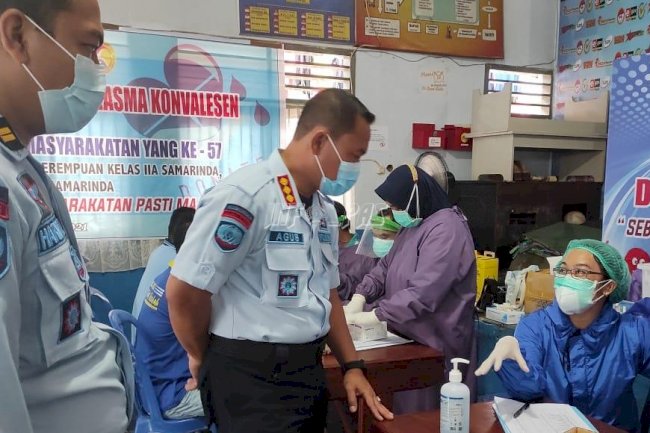 Dinkes Kukar Lakukan Screening TB/HIV di Lapas Tenggarong