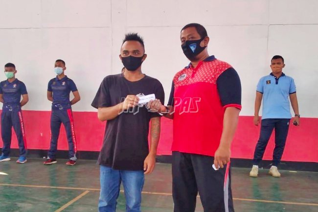 Sukseskan BPU, Karutan Batang Bagi-Bagi Voucher BRIZZI ke WBP