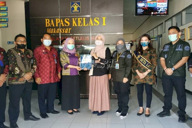 Optimalkan Pelayanan Publik Berbasis HAM, Bapas Makassar Terima Kunjungan Ditjen HAM