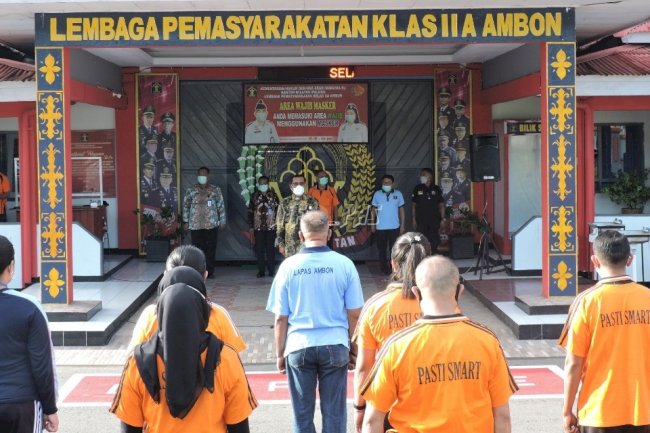 Direktur Bimkemas & PA Kunjungi UPT Pemasyarakatan Wilayah Maluku
