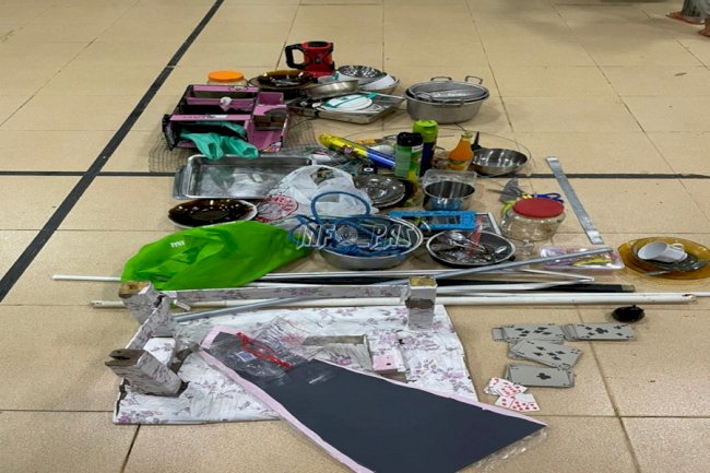 Petugas LPP dan LPKA Kendari Sidak Blok WBP Perempuan