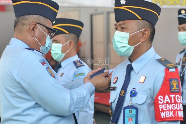 8 Petugas Naik Pangkat, Ini Pesan Kepala LPKA Martapura