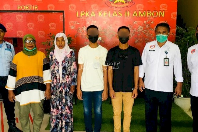 2 Anak LPKA Ambon Dipulangkan