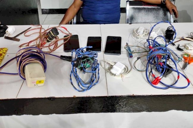 Satops Patnal Lapas Ambon Geledah Blok Hunian WBP