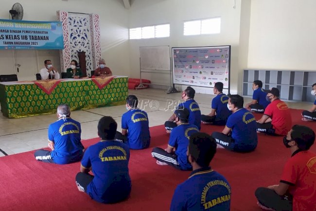 WBP Lapas Tabanan Ikuti Sosialisasi Proses Pembimbingan di Bapas
