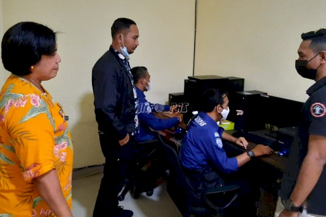 Tim Dit. Tikers Pantau Kesiapan Pilot Project SPPT-TI Maluku