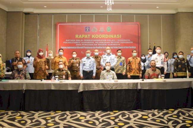 Bapas Surabaya Fasilitasi Rakor Implementasi Keadilan Restoratif se-Kota Surabaya