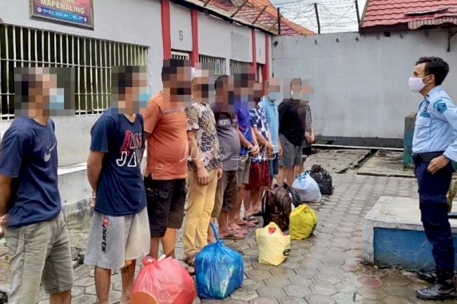 26 Orang Tahanan Baru Masuk Lapas Sampit