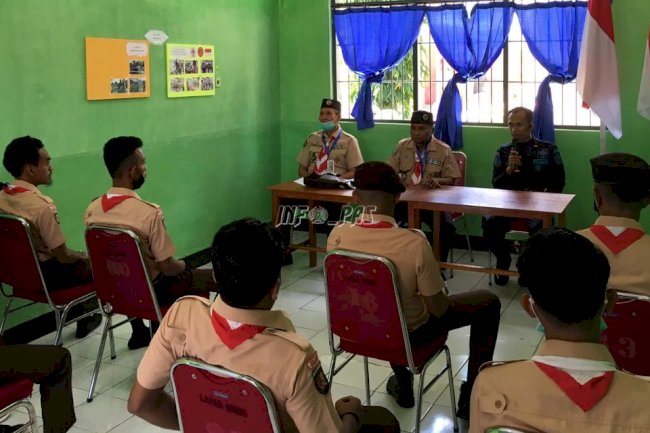 Narapidana Lapas Ambon Dibekali Pembinaan Kepramukaan