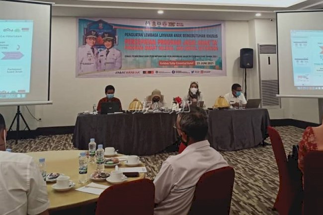 Bapas Makassar Ikuti Sosialisasi Program Jagai Anakta