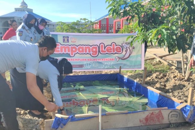 Lepas Bibit Lele, LPP Kendari Mulai Budidaya Perikanan