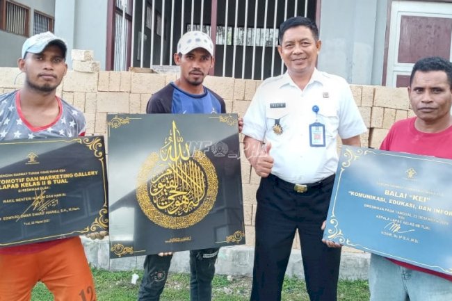 Kreativitas WBP Lapas Tual Hasilkan Produk Bernilai Jutaan Rupiah