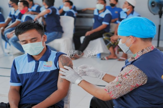 Cegah COVID-19, Vaksinasi Mulai Sasar WBP