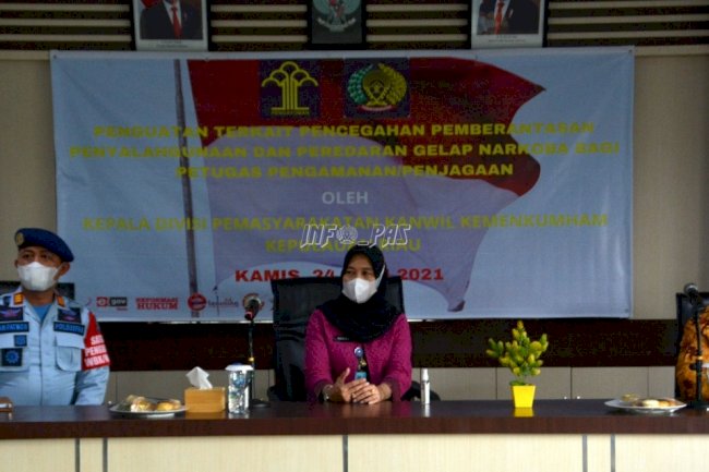 Kadivpas Kepri Tegaskan Komitmen Pemasyarakatan terhadap P4GN
